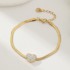 Factory Pricing Jewelry Butterfly Heart Clover Shape Stainless Steel Bracelet Bangles For Women