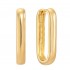 Fashionable jewelry Earrings Anti-allergy Customize18 K Gold Plated PVD Gold Plated Jewellery Bold Earring stainless steel